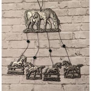 Aluminum Horse Wind Chime -Home Decor